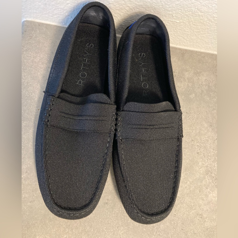 Rothy’s Black Driving Loafer
